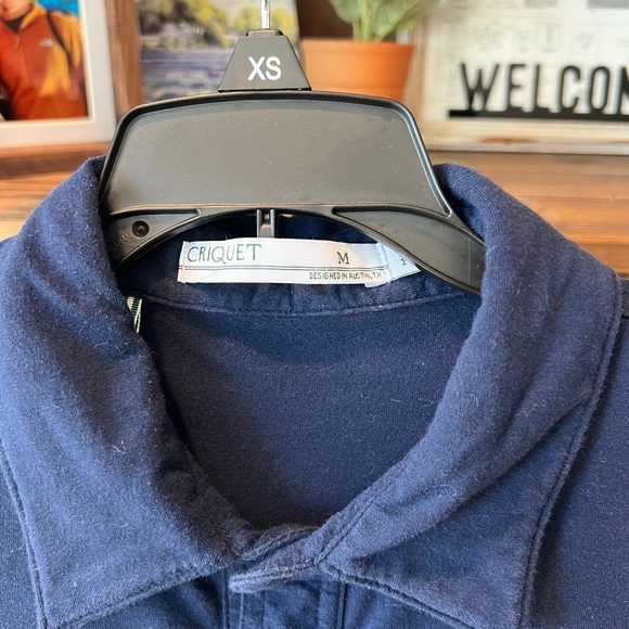 Criquet men’s tri blend polo shirt size medium - Picture 5 of 8